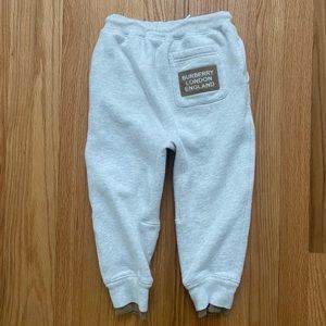 Burberry Sweatpants with Sherpa logo